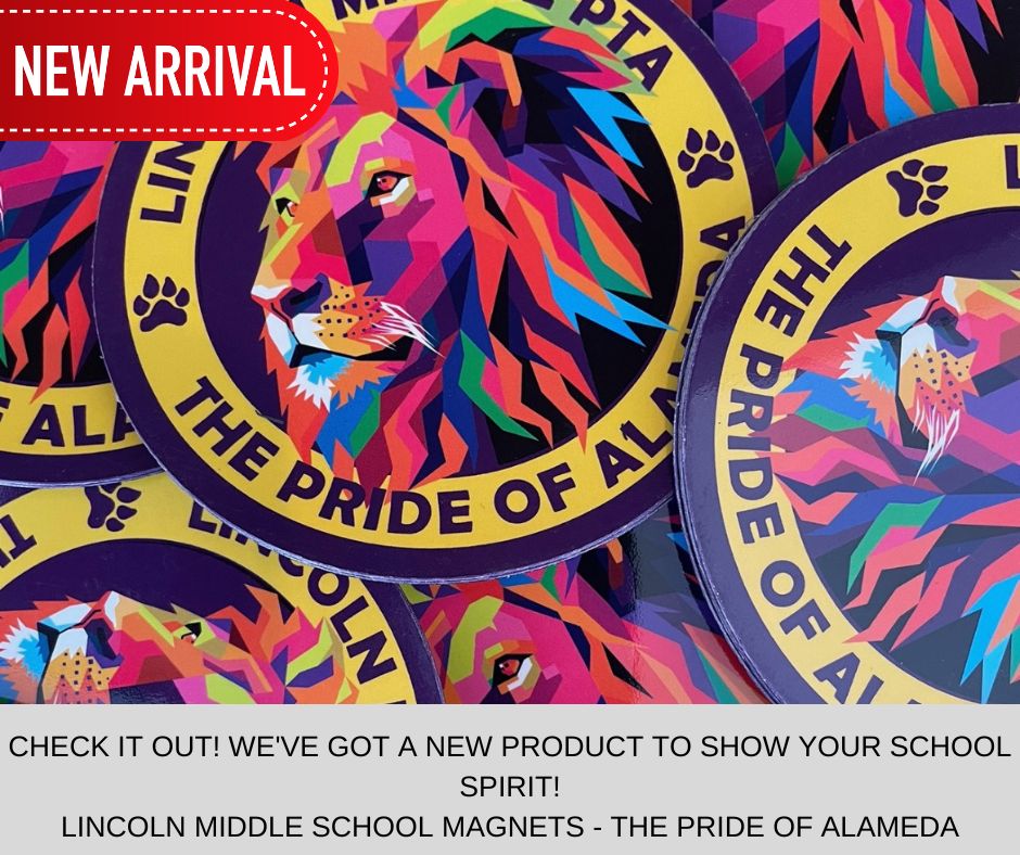 NEW Lincoln Middle School Magnets AGL School Spirit new-lincoln-middle-school-magnets-agl-school-spirit