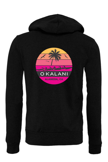 OKALANI UNISEX ZIP HOODIE