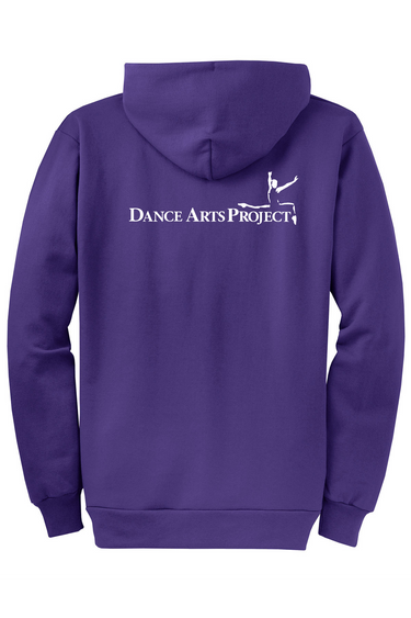 DANCE ARTS PROJECT ADULT ZIP HOODIE