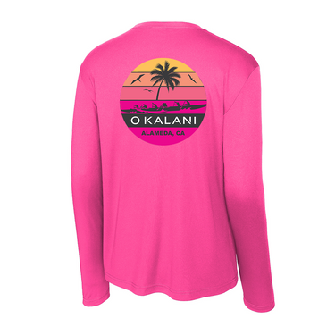 O KALANI UNISEX LONG SLEEVE COMPETITOR TEE