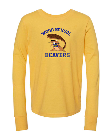 2021/2022 WOOD MIDDLE SCHOOL YOUTH LONGSLEEVE COTTON SHIRT