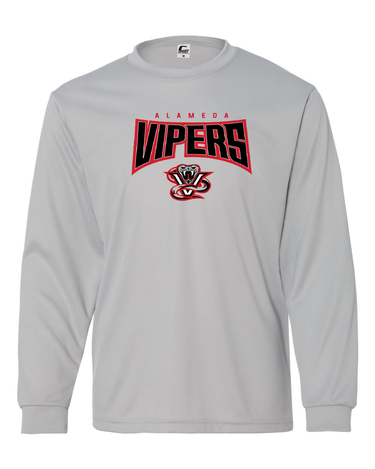 VIPERS YOUTH LONG SLEEVE SHOOTING SHIRT CLASSIC LOGO