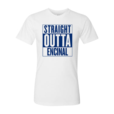 ENCINAL HIGH SCHOOL STRAIGHT OUTTA ENCINAL ADULT T-SHIRTS