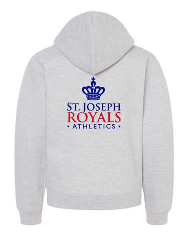 ST JOSEPH ROYALS YOUTH ZIP HOODIE