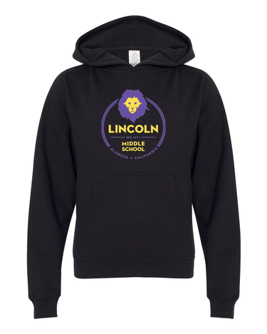 LINCOLN MIDDLE SCHOOL YOUTH PULLOVER HOODIE